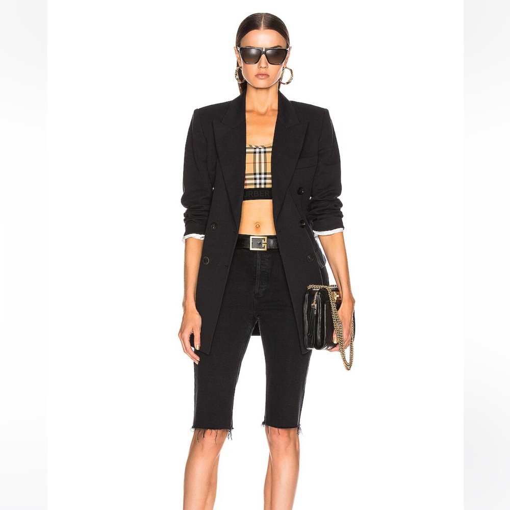 AGOLDE Carrie Long Length Slim Short